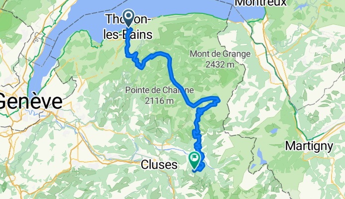 From Thonon-Les-Bains to Samoëns