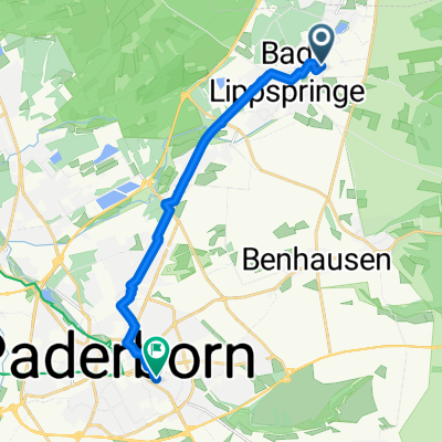 Im Pracherfeld nach Paderborn