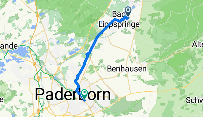 Im Pracherfeld nach Paderborn
