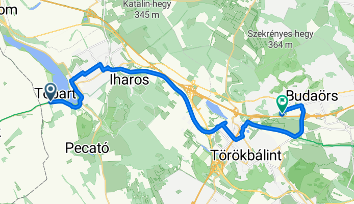 8106-os mellékút, Biatorbágy - M7-es autópálya, Budaörs