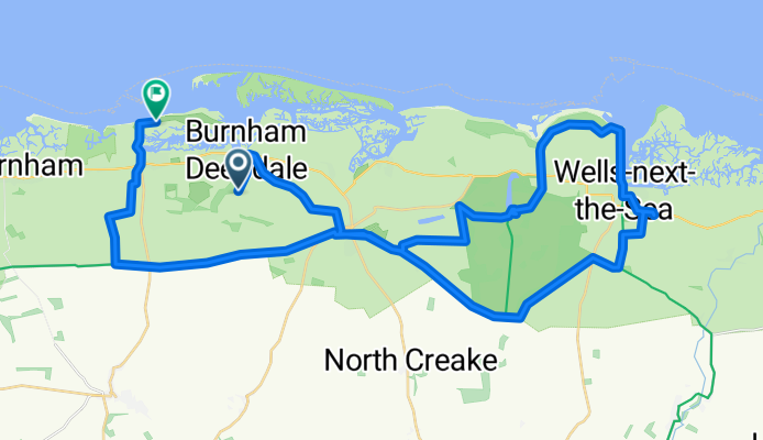 The Downs, King's Lynn to Brancaster, King's Lynn and West Norfolk