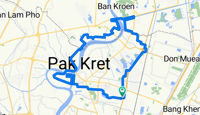 Muban Nichada Premier Place 1, Pak Kret District to Muban Nichada Premier Place 1, Pak Kret District