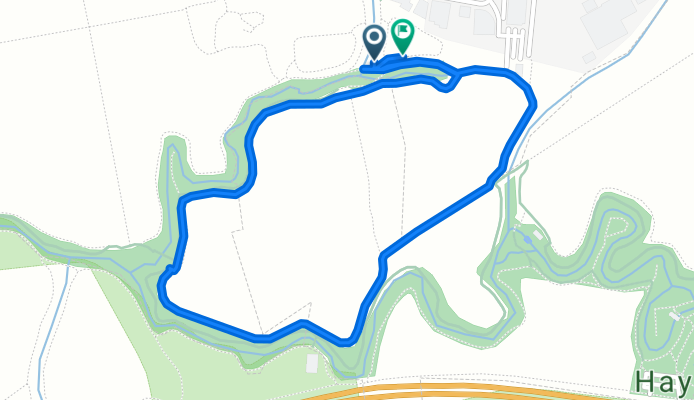 HaSharon Trail, Hod Hasharon to Hanagar Street, Hod Hasharon