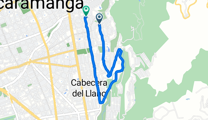 Calle 41, Bucaramanga a Calle 41, Bucaramanga