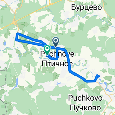 От Солнечная улица 3А до Зеленая улица