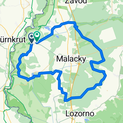 Okolo Malaciek - 66 km