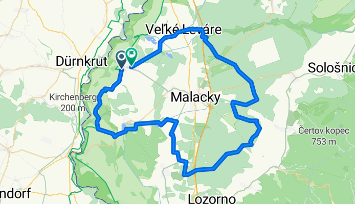 Okolo Malaciek - 66 km