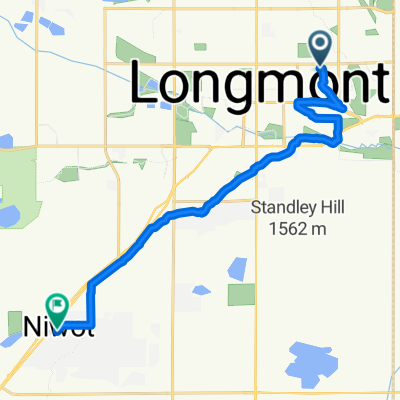 Elliott St, Longmont to Murray St, Niwot