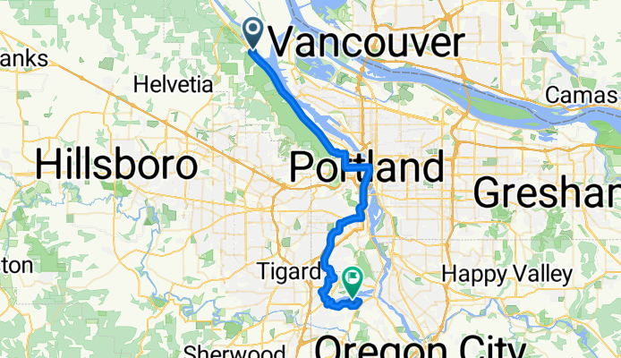 Sauvie Island to home, long