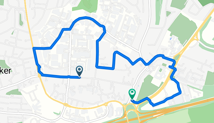 Verney Avenue, High Wycombe to Cressex Road, High Wycombe