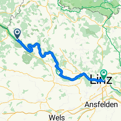 Von Hofkirchen im Mühlkreis bis Linz