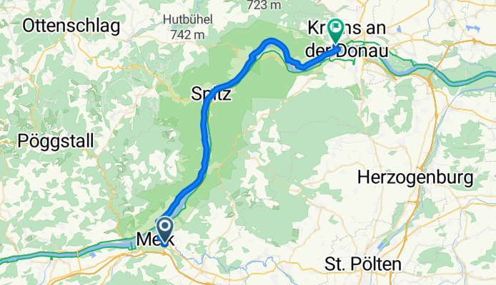 Von Melk bis Krems an der Donau