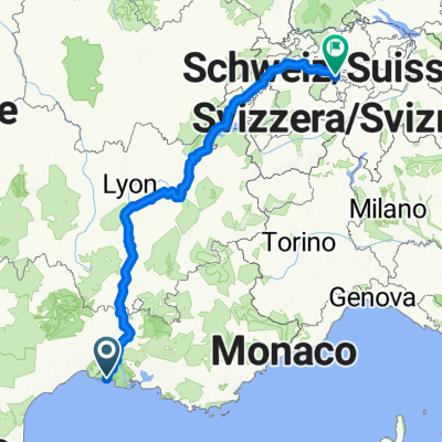 Saintes-Maries-de-la-Mer nach Moosstrasse