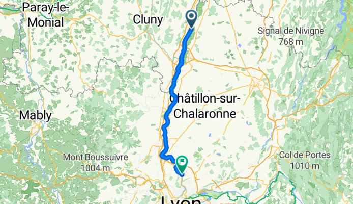 Saint-Martin-Belle-Roche - Albigny-sur-Saône