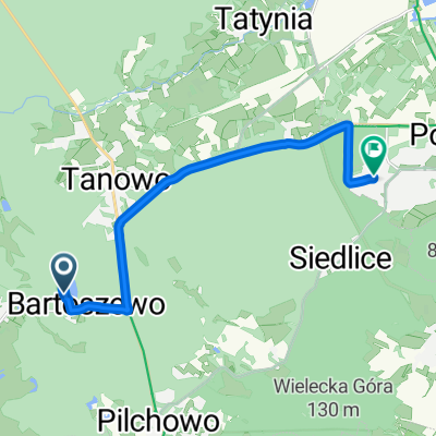 Bartoszewo do Wyszyńskiego