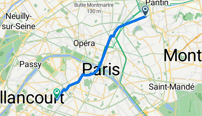 Place de la Fontaine aux Lions, Paris à Rue de Vouillé, Paris