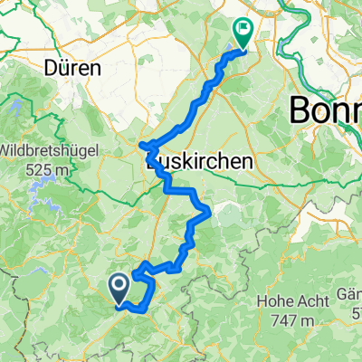 Blankenheim, Nettersheim, Bad münster, Satzvey, Zülpich, Erftstadt, Brühl