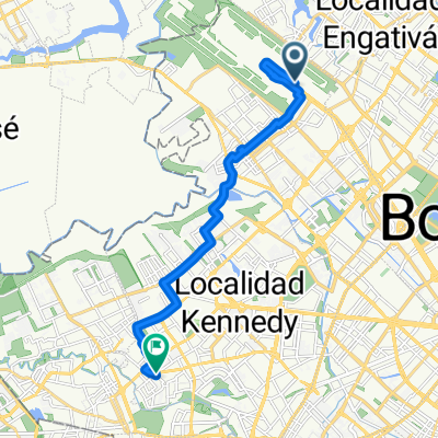 De Central Aerospace a Carrera 78k Bis # 54-40