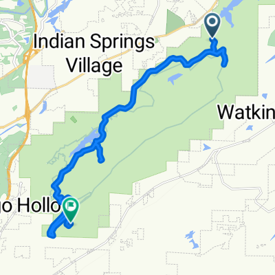Campground Rd, Pelham to Peavine Falls Rd, Pelham