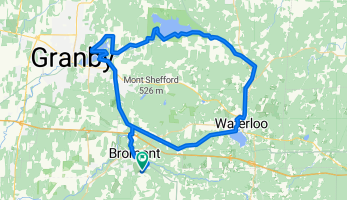 Rue de Stanstead to Rue de Stanstead