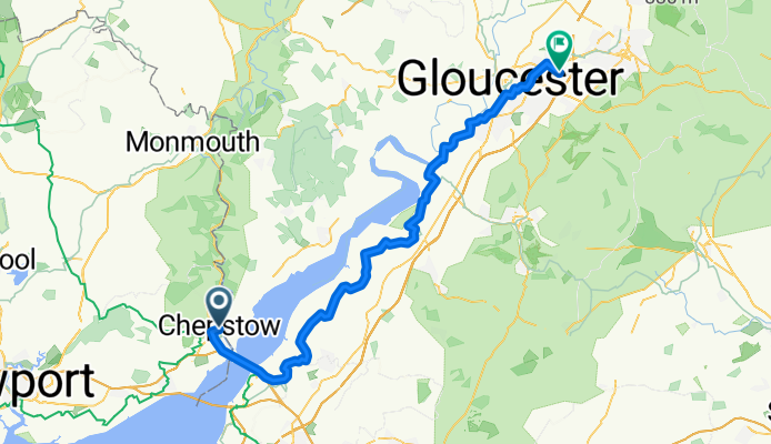 Dell View, Chepstow to Station Road, Gloucester