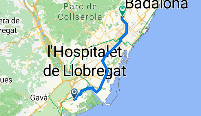 Josep Tarradellas Barcelona-El Prat Airport to Carrer de Piferrer