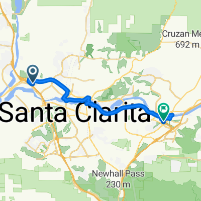 Technology Drive to Sierra Hwy &amp; Via Princessa