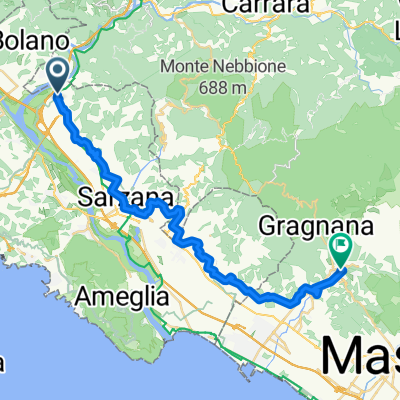 Von Santo Stefano di Magra bis Carrara