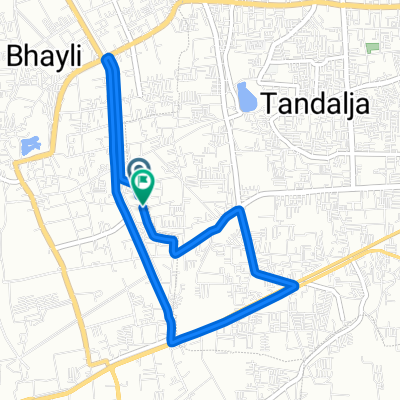 Vasna Bhayli Canal Road to Vasna Bhayli Canal Road