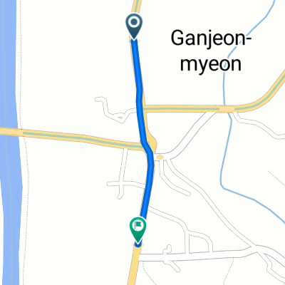 De Ganjeon-myeon 855-3 à Ganjeon-myeon 1201-2