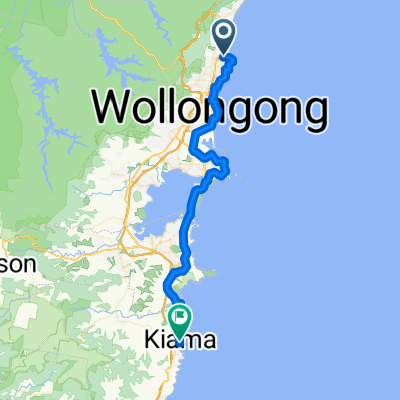 Bellambi to Kiama Station