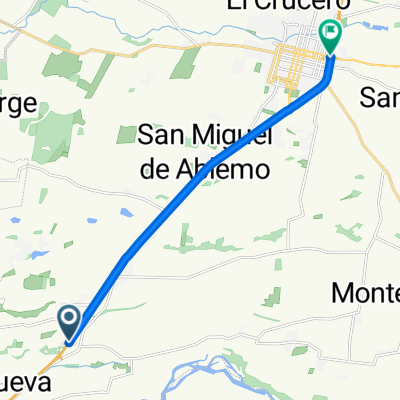 Ruta a José Manuel Balmaceda Fernández