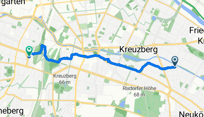 Ohlauer Straße, Berlin nach Bülowstraße, Berlin