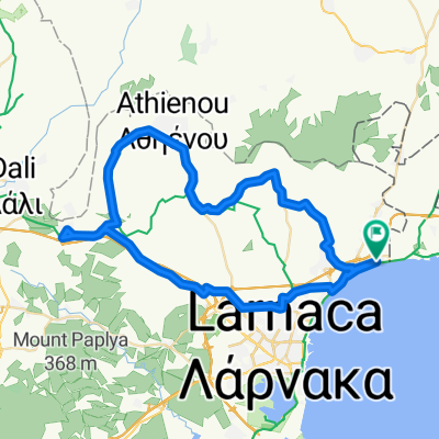Route in Pyla