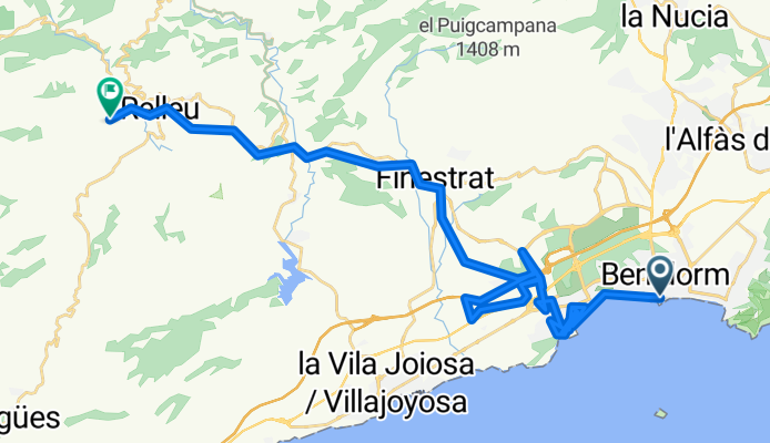 El Camino Benidorm - Relleu (La Pura Vida)