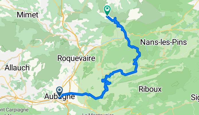 Aubagne - Trets
