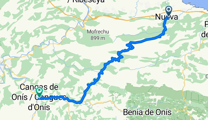 Ribadesella - Cangas de Onis
