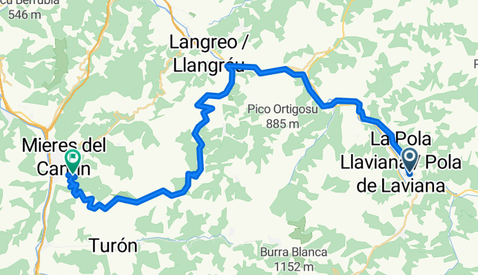 Pola de Laviana - Mieres