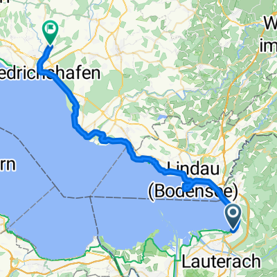 Bregenz - Friedrichshafen