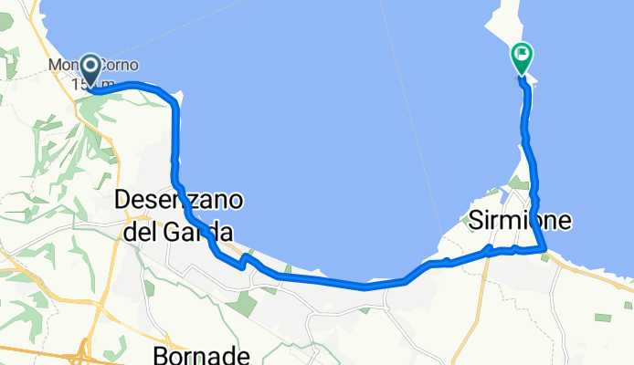 Da Via Catullo a Viale Guglielmo Marconi