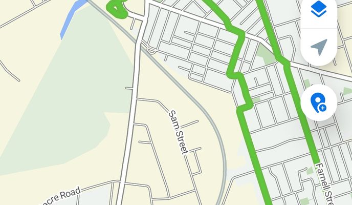 Photo 1 de l’itinéraire Bikemap « Junction Street to Junction Street »