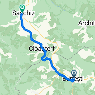 From Bunești to Saschiz