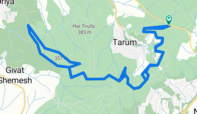 דרך הפסלים,כפר אוריה