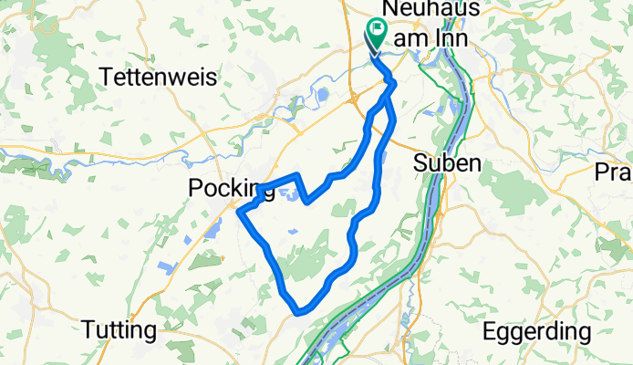 Kreisstraße PA7, Ruhstorf a.d.Rott - Ruhstorf a.d.Rott