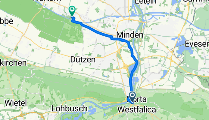 Porta - Kanal Minden 11km