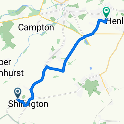 Greenfields, Hitchin to Broad Street, Shefford