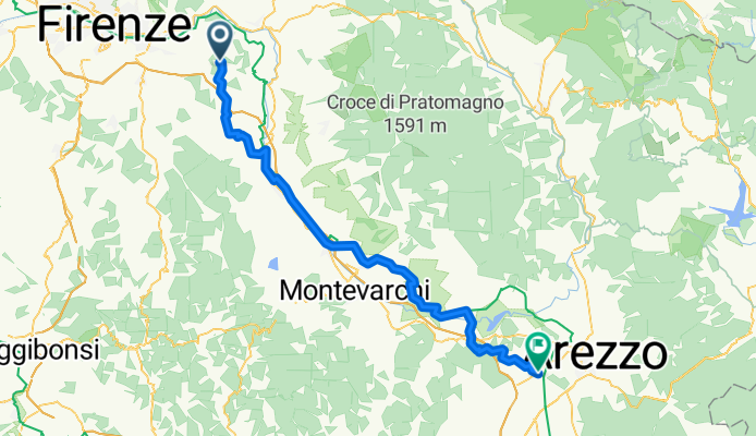 Pontassieve - Battifolle-Ruscello-Poggiola