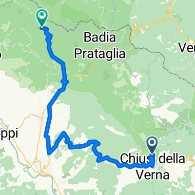 Da Chiusi della Verna a Eremo Camaldoli