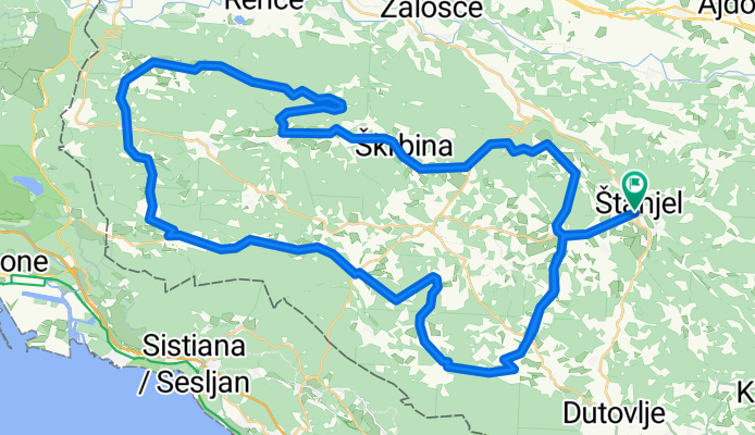 Med kolovozi kraške gmajne in skrivnostnimi vasicami