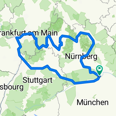 Route in Kelheim
